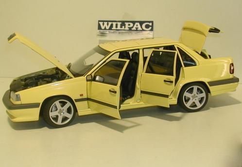 Autoart . Volvo 850 . T5-r sedan cream yellow geel in 1:18., Hobby en Vrije tijd, Modelauto's | 1:18, Nieuw, Auto, Autoart, Ophalen of Verzenden