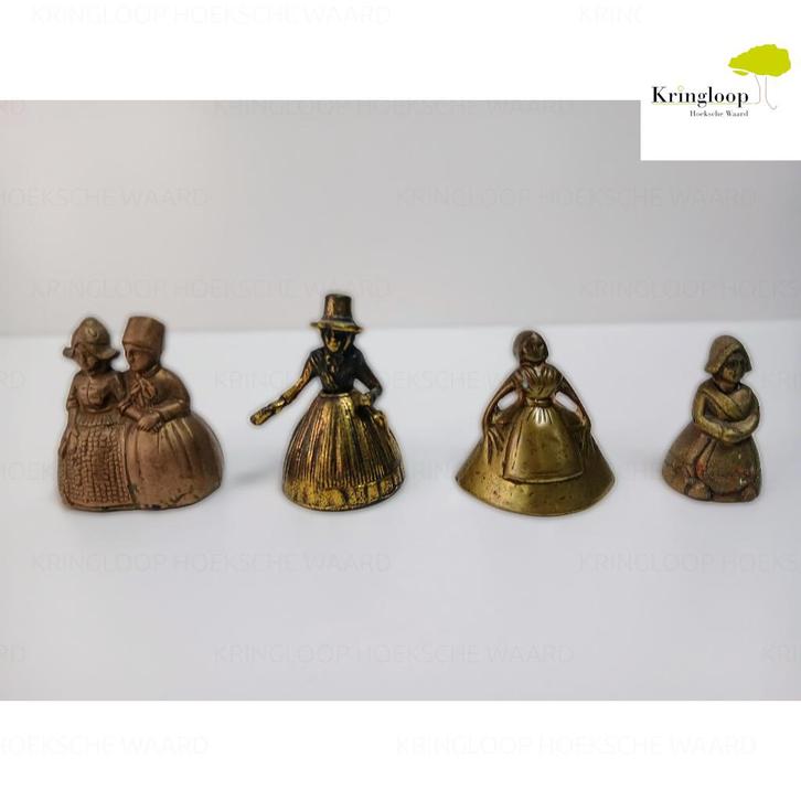 Koperen / Messing / Brons Vrouwen Belletjes, Antiek en Kunst, Antiek | Koper en Brons, Ophalen of Verzenden