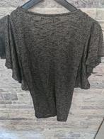 Zwart gouden glitter top Maat m, Kleding | Dames, Tops, Maat 38/40 (M), Zwart, Vila, Onbekend