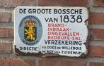 De groote bossche van 1838 emaille, Ophalen, Gebruikt, Reclamebord
