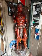 Houten indiaan 2 m hoog, Ophalen