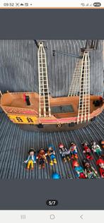 PlayMobil piraten boot en 15 piraten poppetjes, Ophalen of Verzenden