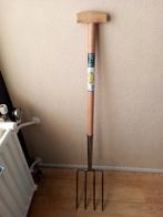 spitvork 4 tands met steel 85 cm, Tuin en Terras, Hand-tuingereedschap, Ophalen, Zo goed als nieuw, Vork, Parkside