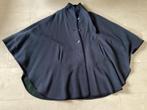 Salko  Hubertus Loden blauwe Dames cape, Blauw, Maat 42/44 (L), Ophalen of Verzenden, Gedragen