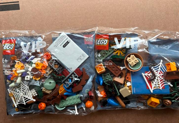 Lego 40608 halloween fun vip add-on pack 2x NIEUW ONGEOPEND, Kinderen en Baby's, Speelgoed | Duplo en Lego, Nieuw, Ophalen of Verzenden