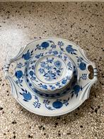 Meissen antieke schaal porselein ‘blue onion’, Ophalen