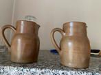 1-2 gres aardewerk water/wijn kan frankrijk 1/2 liter ps, Ophalen