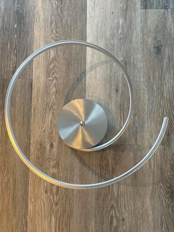 LED Plafondlamp Swirl Chroom - B37xH37cm beschikbaar voor biedingen