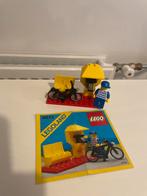 Lego 6613 - Postbode met Fiets en Telefooncel - Vintage!, Ophalen of Verzenden, Gebruikt, Complete set, Lego