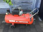 Roda compressor 100 liter, Doe-het-zelf en Verbouw, Ophalen, 6 tot 10 bar, Zo goed als nieuw, 25 tot 100 liter