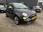 Fiat 500 0.9 TwinAir (86pk) Lounge! Aut! Volleder!, 86 pk, Gebruikt, Start-stop-systeem, Zwart