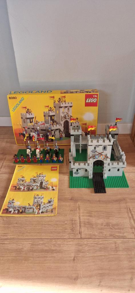 Lego ridders kasteel 6080  doos boekje compleet jaren 80/90, Kinderen en Baby's, Speelgoed | Duplo en Lego, Gebruikt, Lego, Complete set