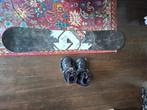 Burton snowboard set (incl. Bindingen en schoenen), Sport en Fitness, Snowboarden, Ophalen, Gebruikt, Board