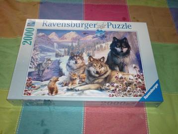 Ravensburger legpuzzel met wolven erop 2000 stukjes beschikbaar voor biedingen