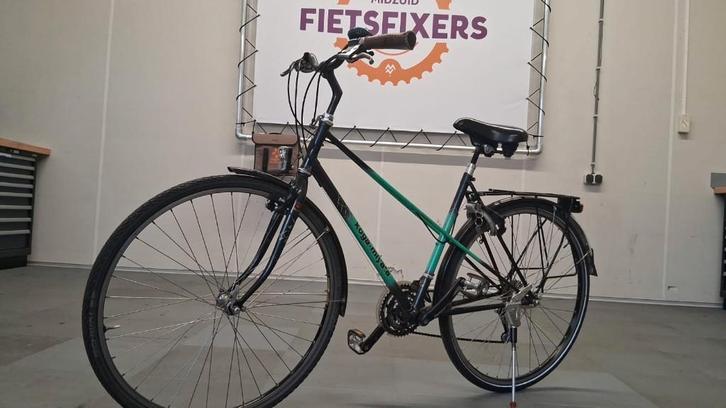 damesfiets, Fietsen en Brommers, Fietsen | Dames | Damesfietsen, Gebruikt, Overige merken, Versnellingen, 50 tot 53 cm, Ophalen