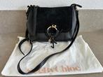 Nette zwarte dames tas Joan See by Chloe, Verzenden, Gebruikt, Zwart, Schoudertasje