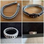 Buddha to Buddha Armband + Ring, Sieraden, Tassen en Uiterlijk, Armbanden, Ophalen of Verzenden, Zo goed als nieuw, Zilver, Staal