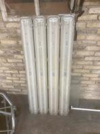 4 Dubbele TL Armaturen - Overbodig, Doe-het-zelf en Verbouw, Bouwverlichting, Ophalen, Gebruikt, Minder dan 50 watt, Armatuur