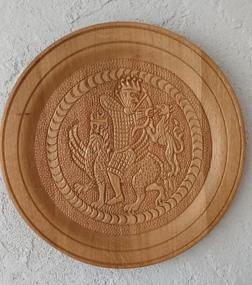 Perzisch Mesopotamië houten wandbord beschikbaar voor biedingen