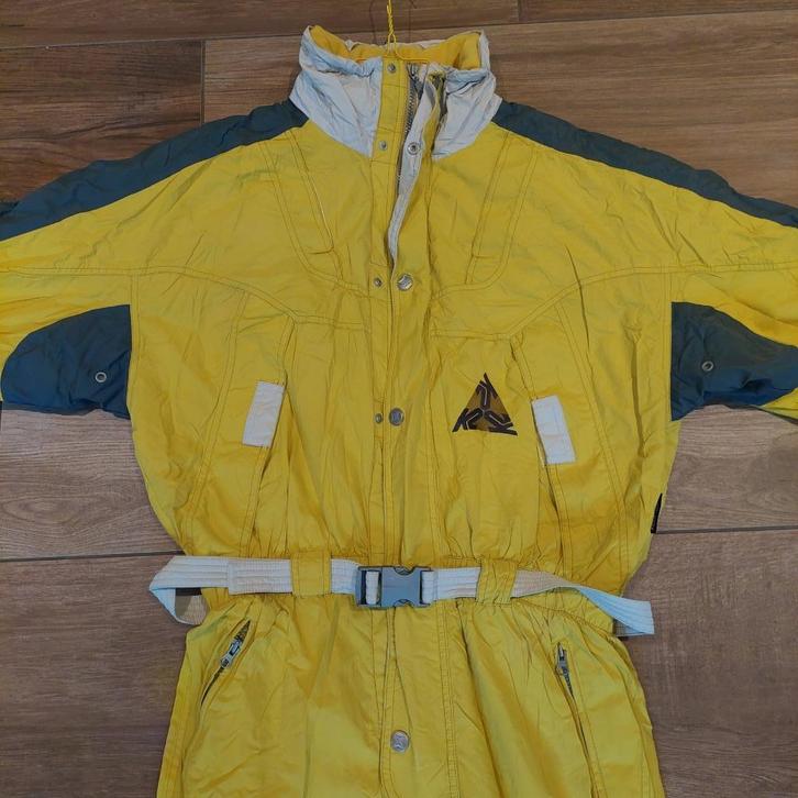 Vintage / retro 90s fout skipak maat L / 52 merk K2, Kleding | Heren, Wintersportkleding, Gedragen, Pak, Maat 52/54 (L), Ophalen of Verzenden