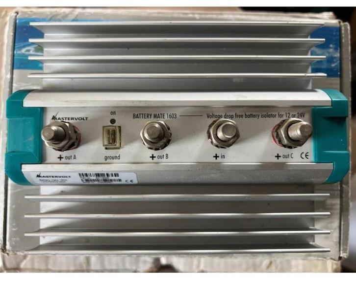 Mastervolt Mosfet 160A laadstroomverdeler voor 3 accu's, Bat, Watersport en Boten, Navigatiemiddelen en Scheepselektronica, Zo goed als nieuw