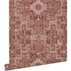 Esta behang Oosters Kelim tapijt/Retro behang, Verzenden, Minder dan 10 m²
