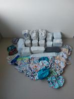 Groot pakket luiers en toebehoren. O.a. Hu-da one size, Ophalen of Verzenden, Gebruikt, Jongetje of Meisje