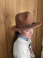 Camel cowboyhoed,gleufhoed dames 55,56,57 bruin,lichtbruin, Ophalen of Verzenden, Nieuw, 56 of 57 cm (M, 7 of 7⅛ inch), Hoed
