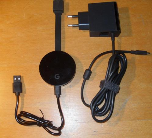 Google Chromecast Ultra HD 4K, als nieuw, Audio, Tv en Foto, Mediaspelers, Zo goed als nieuw, Zonder harde schijf, HDMI, USB 2.0