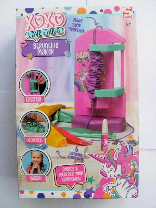 Scrunchie maker / elastiekjes maken / scrunchiemaker- Sambro, Hobby en Vrije tijd, Knutselen, Zo goed als nieuw, Ophalen of Verzenden