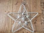Kerstster 3D ster zilver, Diversen, Kerst, Ophalen of Verzenden, Zo goed als nieuw