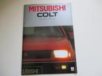 Mitsubishi colt boekje + prijslijst, Boeken, Auto's | Folders en Tijdschriften, Gelezen, Ophalen of Verzenden, Mitsubishi