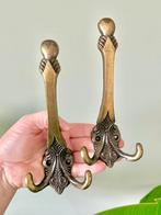 Grote vintage messing haken wandhaken kapstokhaken, Huis en Inrichting, Woonaccessoires | Kapstokken, Ophalen of Verzenden, Gebruikt