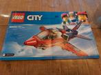 Lego city 60177 Vliegshowjet (compleet), Ophalen of Verzenden, Zo goed als nieuw, Complete set, Lego