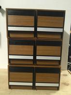 CD Kastjes boxen opbergdozen vintage retro hout 120 cd's, Huis en Inrichting, Woonaccessoires | Cd- en Dvd-rekken, Verzenden, Hout