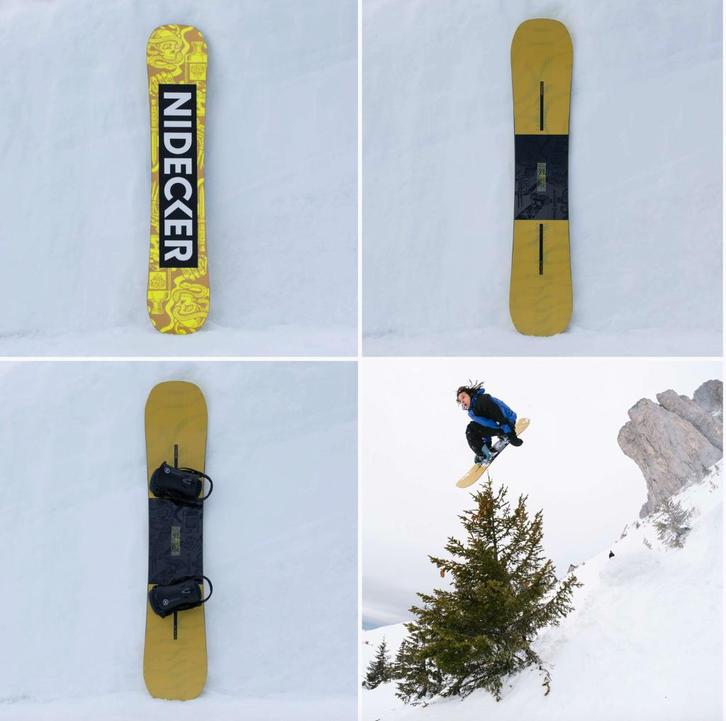 Nidecker sensor team 156, Sport en Fitness, Snowboarden, Zo goed als nieuw, Board, Ophalen of Verzenden