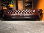 Nieuwstaat Chesterfield 4 persoon Bank 2.80 breed, 250 tot 300 cm, 100 tot 125 cm, Zo goed als nieuw, Rechte bank