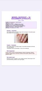 MODEL GEZOCHT Utrecht, Vacatures