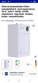 thermoflow ut5 lagedruk met kraan, Doe-het-zelf en Verbouw, Geisers en Boilers, Minder dan 20 liter, Ophalen, Zo goed als nieuw