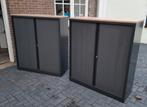 Partij nette Pami roldeurkasten van 135 hoog, antraciet, Ophalen, Gebruikt, 100 tot 150 cm, 100 tot 150 cm