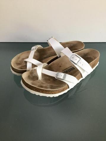 GRATIS VERZENDEN | BIRKENSTOCK Mayari witte slippers 39 beschikbaar voor biedingen