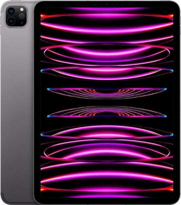 Apple iPad Pro 2022 12.9" (6th Gen) 256GB M2 WiFi + Cellular, Computers en Software, Apple iPads, Nieuw, Apple iPad Pro, Wi-Fi en Mobiel internet