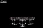 8 x Royal Leerdam - Aristo - Champagne coupe - A.D. Copier, Verzamelen, Ophalen of Verzenden, Zo goed als nieuw, Overige typen