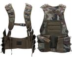 Valken VTac Bravo Paintball podVest Woodland Camo large 6+3, Verzenden, Zo goed als nieuw