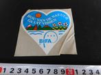 sticker hengelsport hou van de natuur ga uit vissen BIFA, Ophalen, Zo goed als nieuw, Bedrijf of Vereniging
