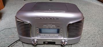 Teac retro geluidssysteem radio/CD/USB/klok