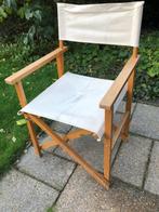 Director stoel, Huis en Inrichting, Stoelen, Ophalen, Hout, Gebruikt, Bruin