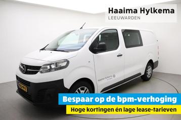 Opel Vivaro 2.0 CDTI L3H1 Edition Dubbele Cabine 122pk | Fis beschikbaar voor biedingen