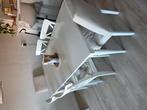 INGATORP /INGOLF
Table and 6 chairs, white/white, 155/215 cm, Ophalen