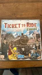 Ticket to Ride Europa, Hobby en Vrije tijd, Gezelschapsspellen | Bordspellen, Ophalen of Verzenden, Zo goed als nieuw